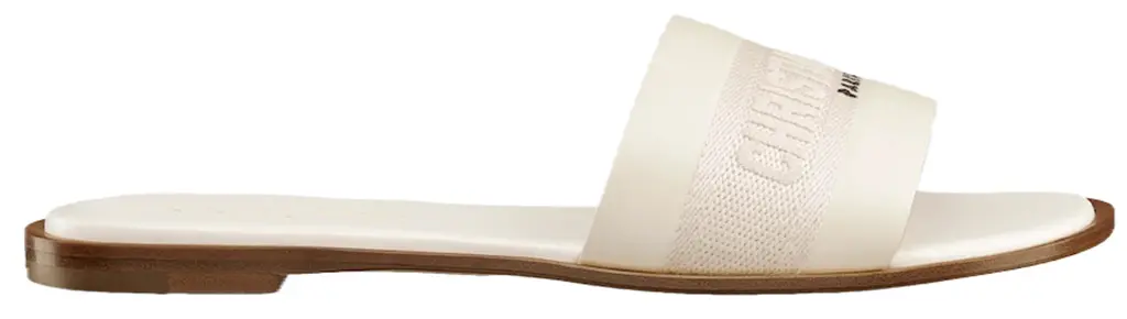 Dép Dior Dway Slide 'White' KCQ986CEY-S03W