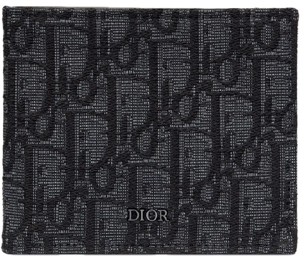 Ví Dior Wallet 'Black' 2OBBH027YSE-H03E