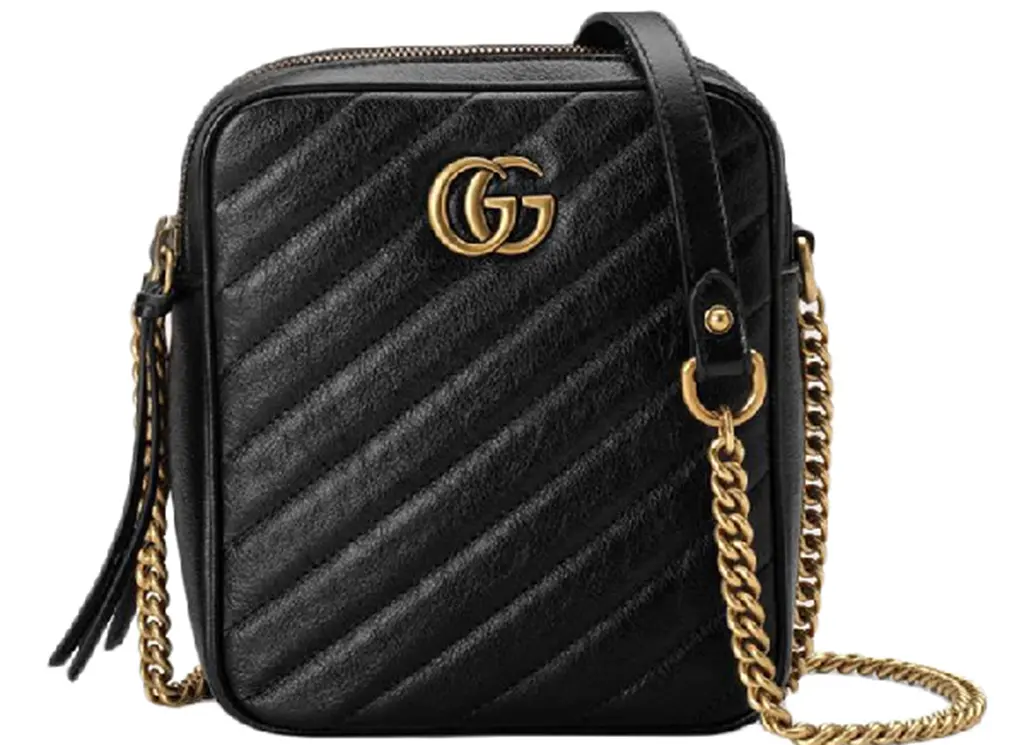 Túi Gucci GG Marmont Shoulder 'Black' 550155-0OLFT-1000