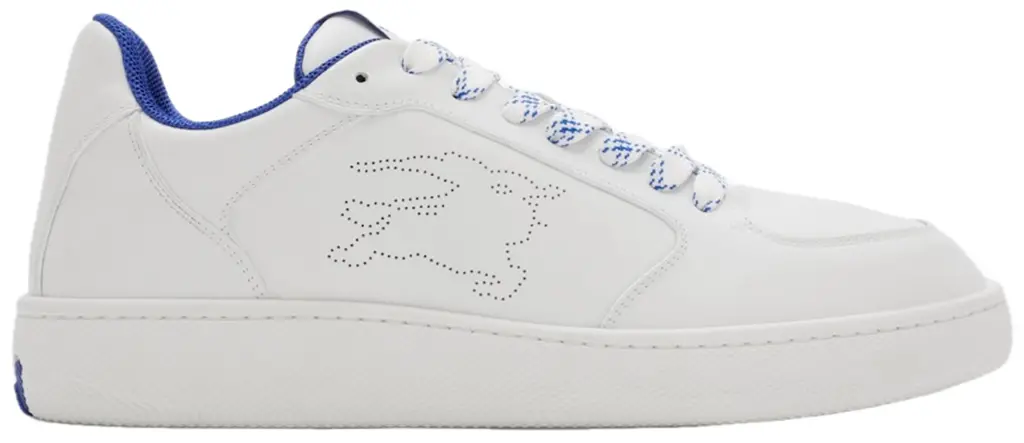 Giày Burberry Leather Stock Sneakers 'White' 80954241