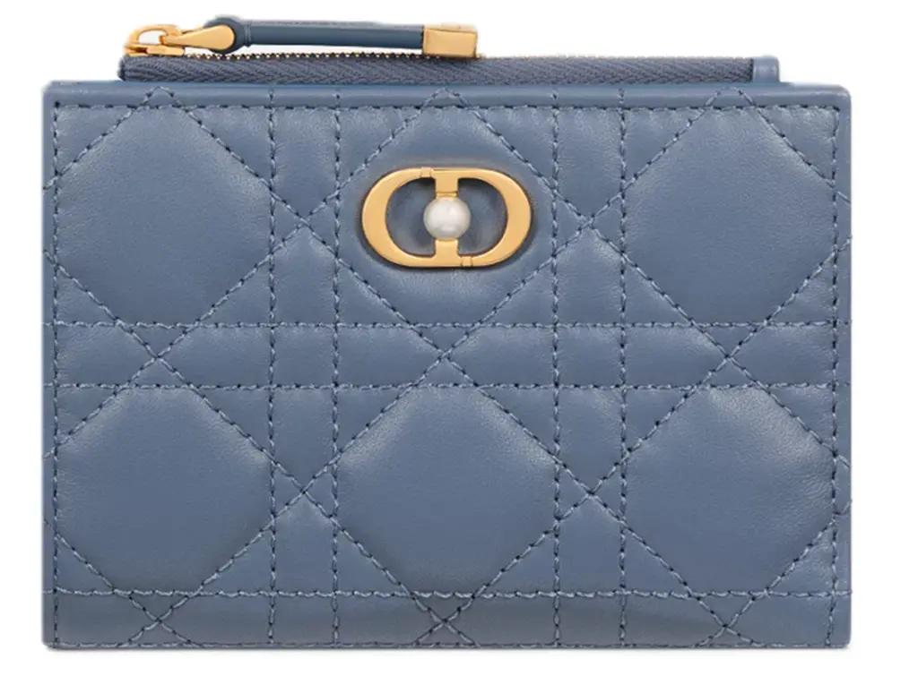 Ví Dior Jolie Dahlia 'Power Denim Blue' S3113UNJB-M90B
