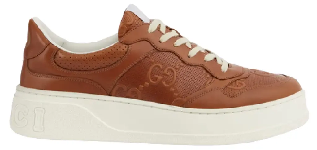 Giày Gucci GG Sneaker 'Brown' ‎726544-AABBV-2742