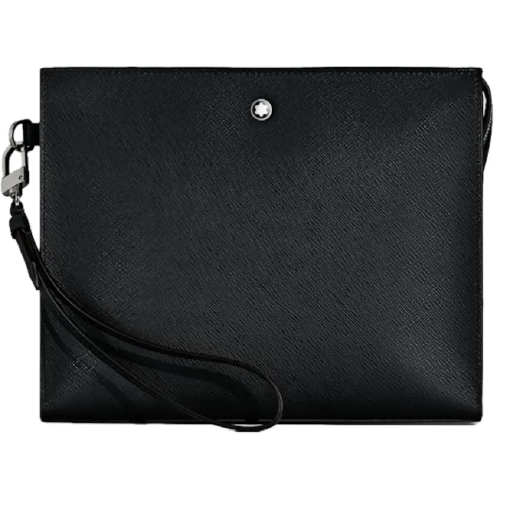 Túi MontBlanc Sartorial Pochette 'Black' 198860