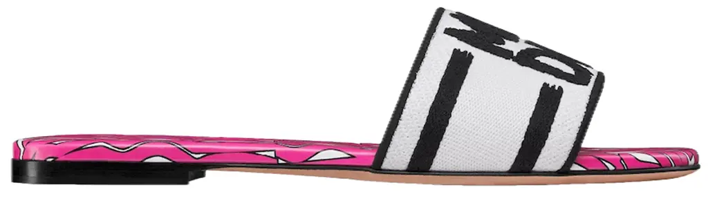 Dép Dior Dway Slide 'Fuchsia' KCO109EZO-S05F