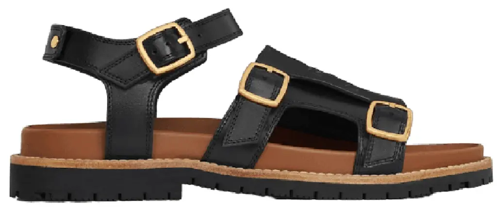 Dép Celine Mino Sandal 'Black' 359743644C-38NO