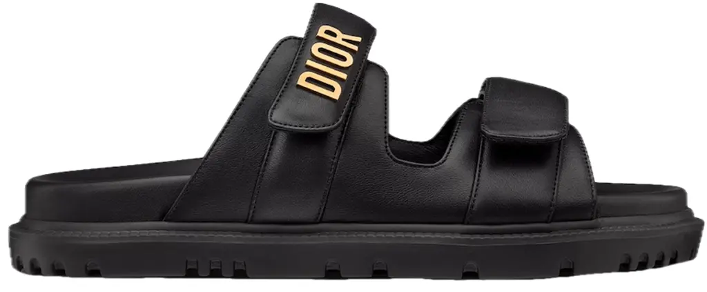 Dép Dior Dioract Slide 'Black' KCQ718LAB-S900