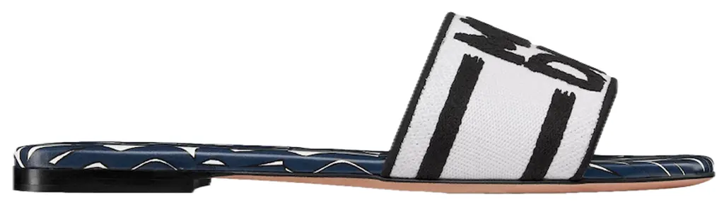Dép Dior Dway Slide 'Deep Blue' KCO109EZO-S68B