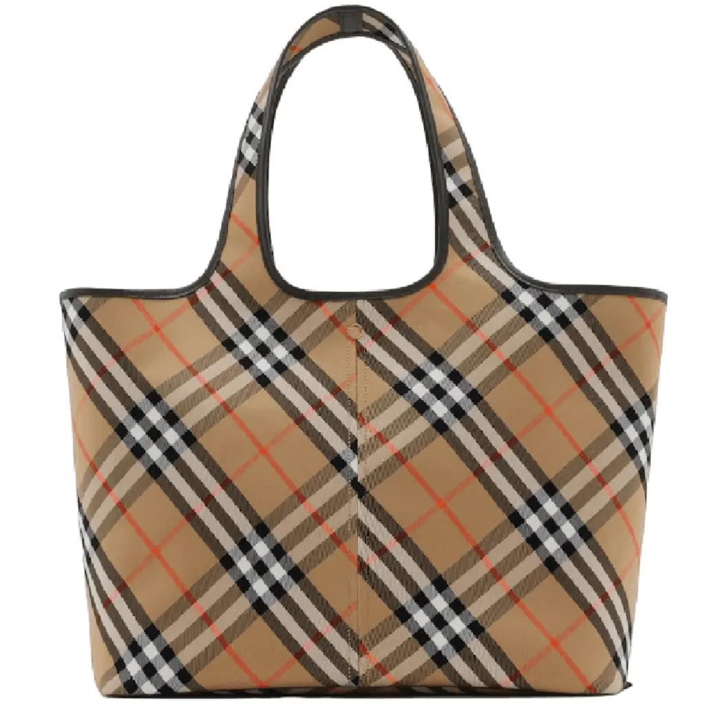 Túi Burberry Medium Check Tote 'Sand' 80939761