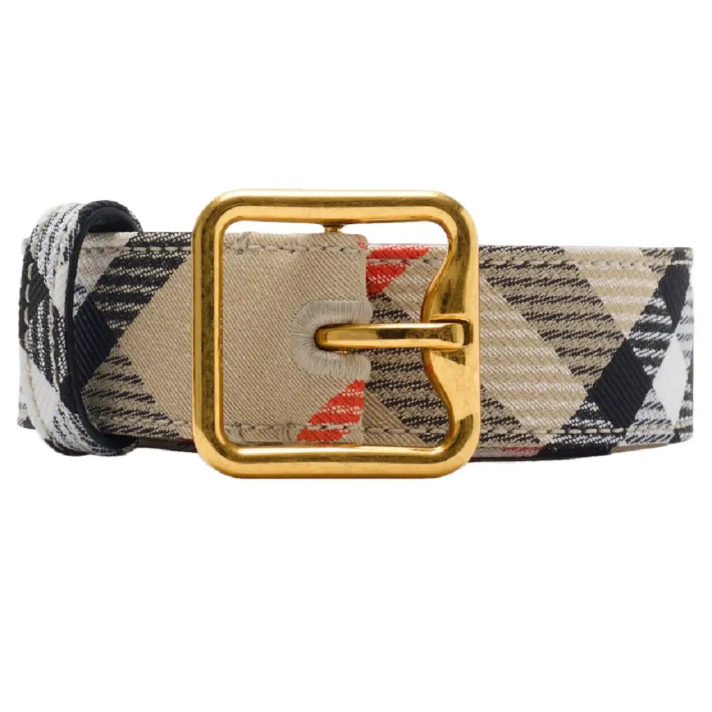 Thắt Lưng Burberry Check B 'Sand' 80999391