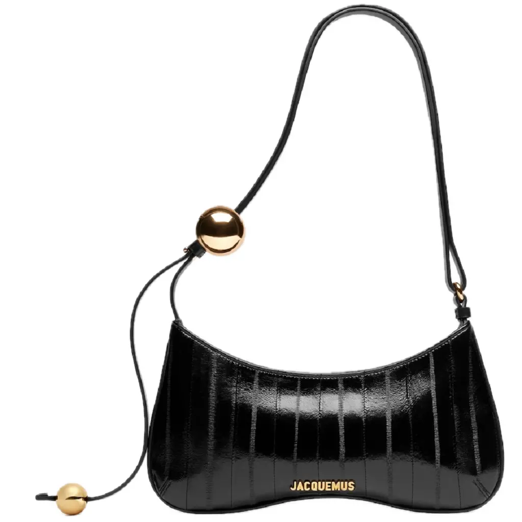 Túi Jacquemus The Bisou Perle 'Black' 231BA057-3169-990