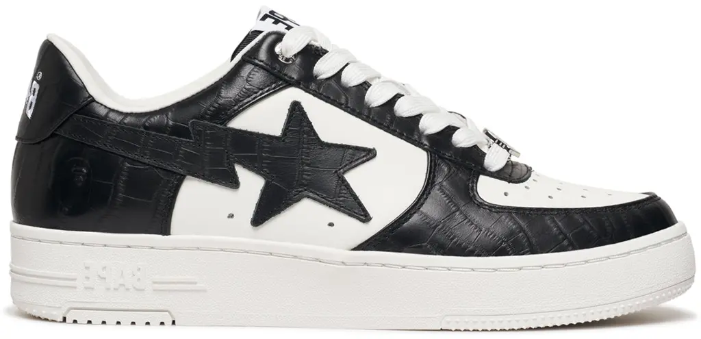 Giày Bape STA™ #3 'Black White' 0ZXSHM191303N
