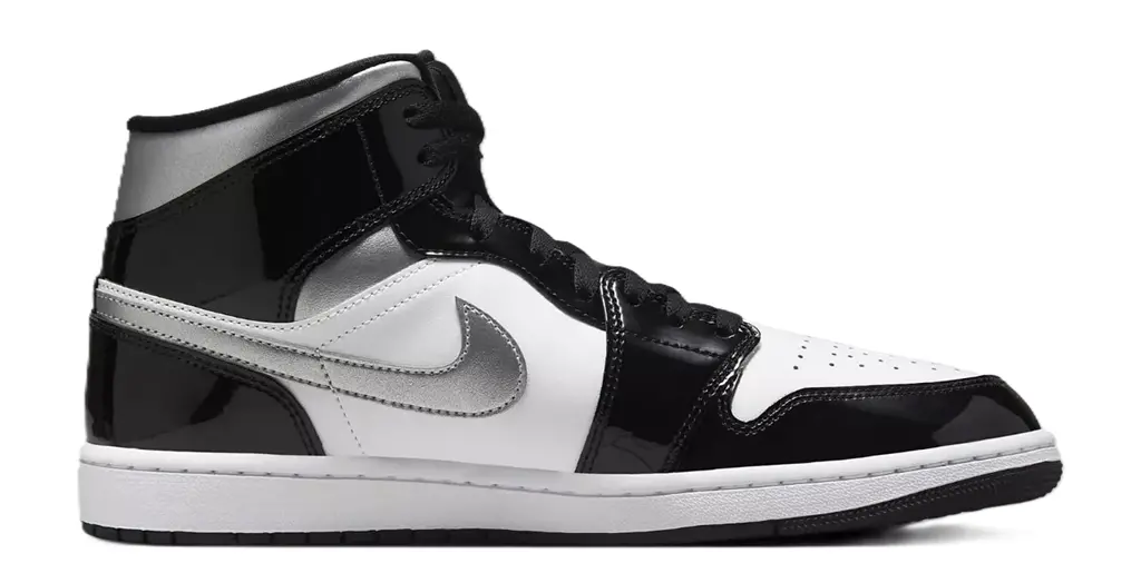 Giày Nike Air Jordan 1 Mid SE 'Metallic Silver' HV0789-010