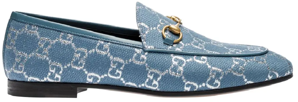 Giày Gucci Mocassini Jordaan GG 'Blue' 431467-2C820-4691
