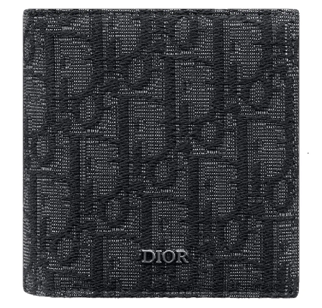Ví Dior Compact Vertical Wallet 'Black' 2ESBC072YSE-H03E