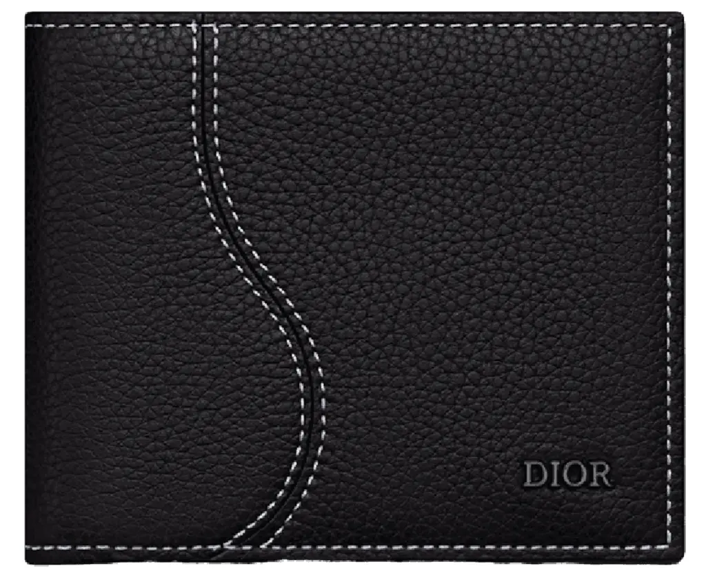Ví Dior Saddle Bifold Card Holder 'Black' 2ADBH076YKK-H00N
