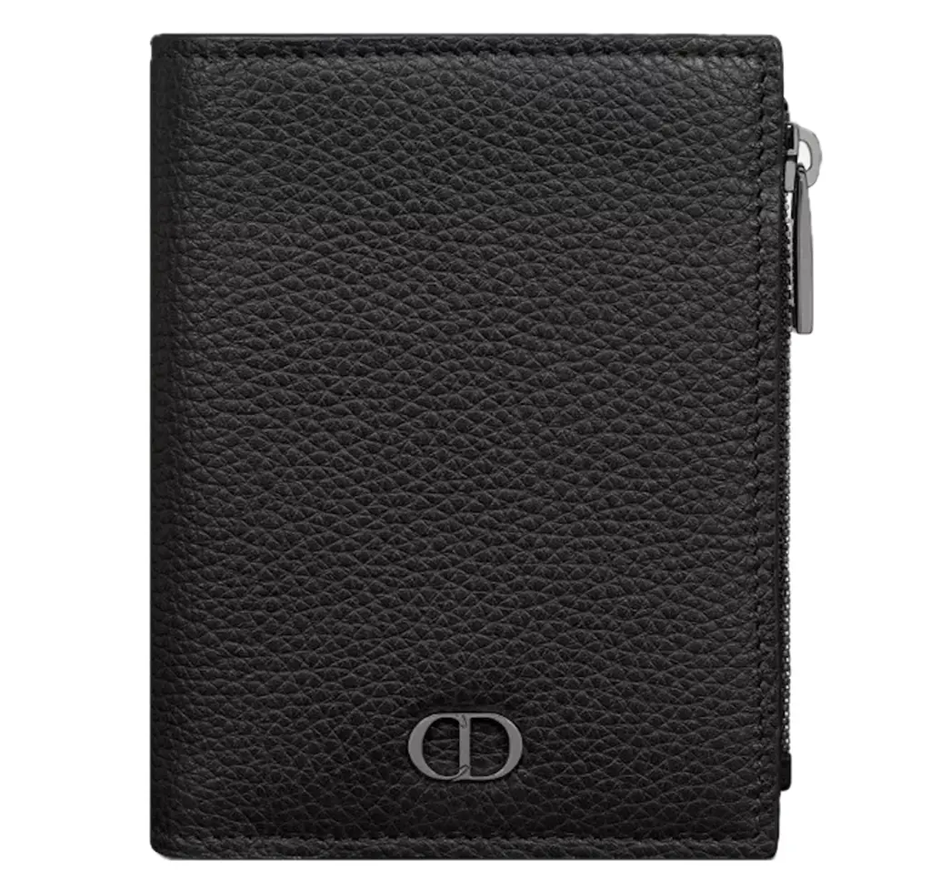 Ví Dior CD Icon Vertical Compact Card Holder 'Black' 2ESBC319CDI-H00N