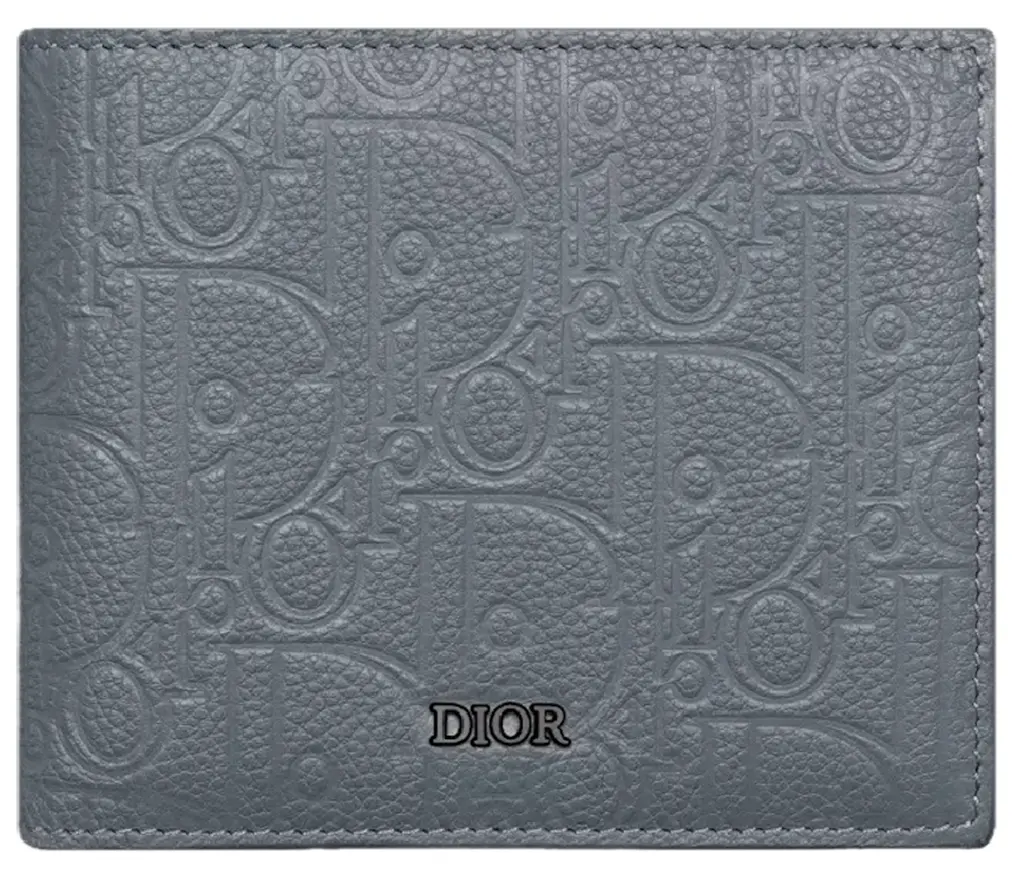 Ví Dior Bifold Wallet 'Deep Gray' 2ESBH027FLG-H830