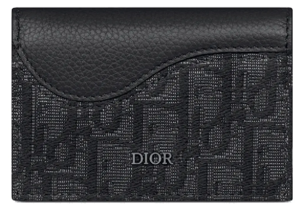Ví Dior Saddle Business Card Holder 'Black' 2ADCH166YKS-H03E