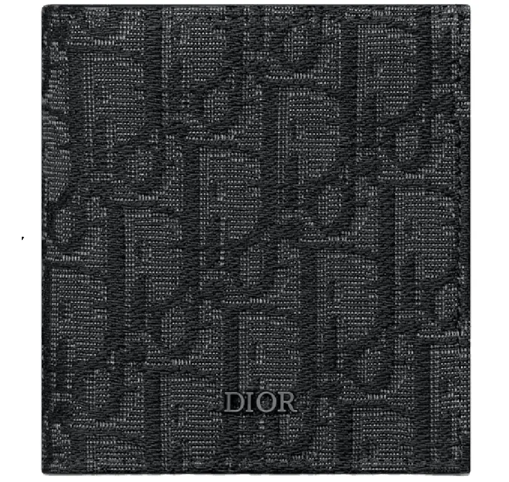 Ví Dior Vertical Bifold Wallet 'Black' 2ESBH072YSE-H03E