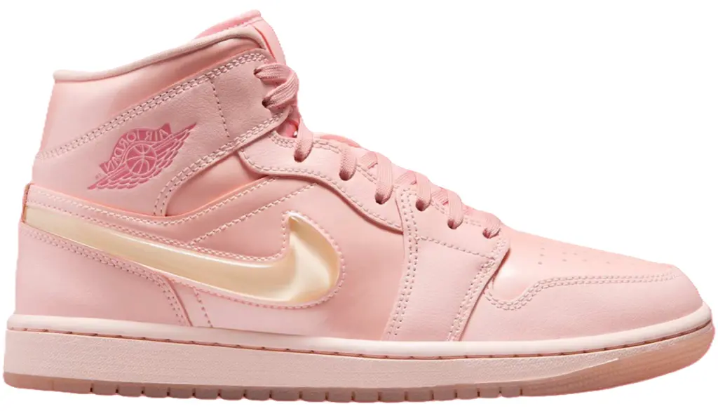 Giày Nike Air Jordan 1 Mid 'Pink Patent Valentine's Day' HF3173-600