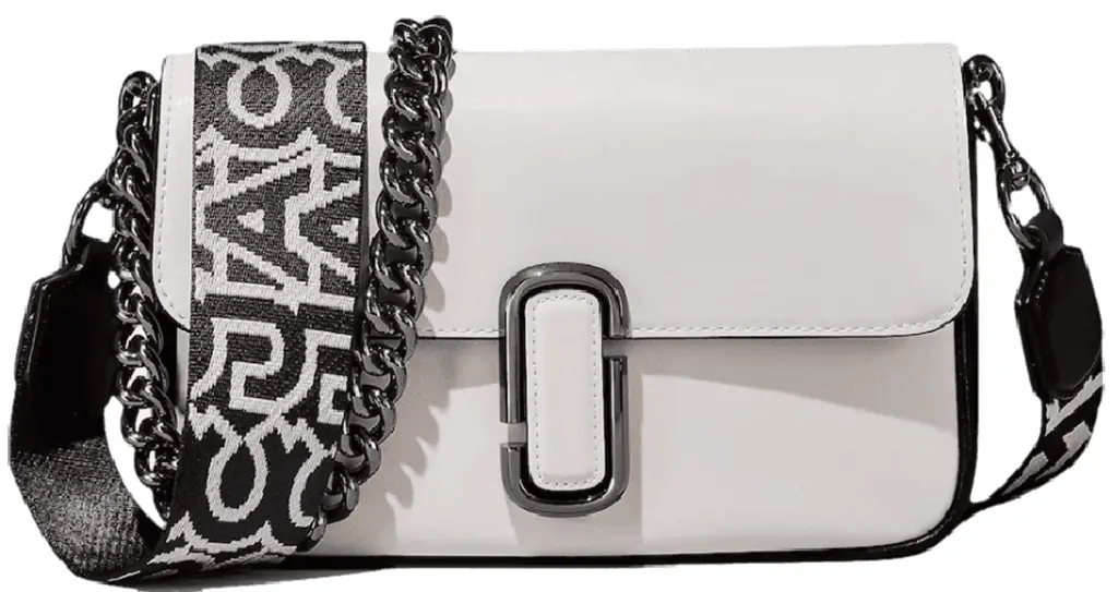 Túi Marc Jacobs Bi-Color J Marc Shoulder 'White' 2P3HSH025H01