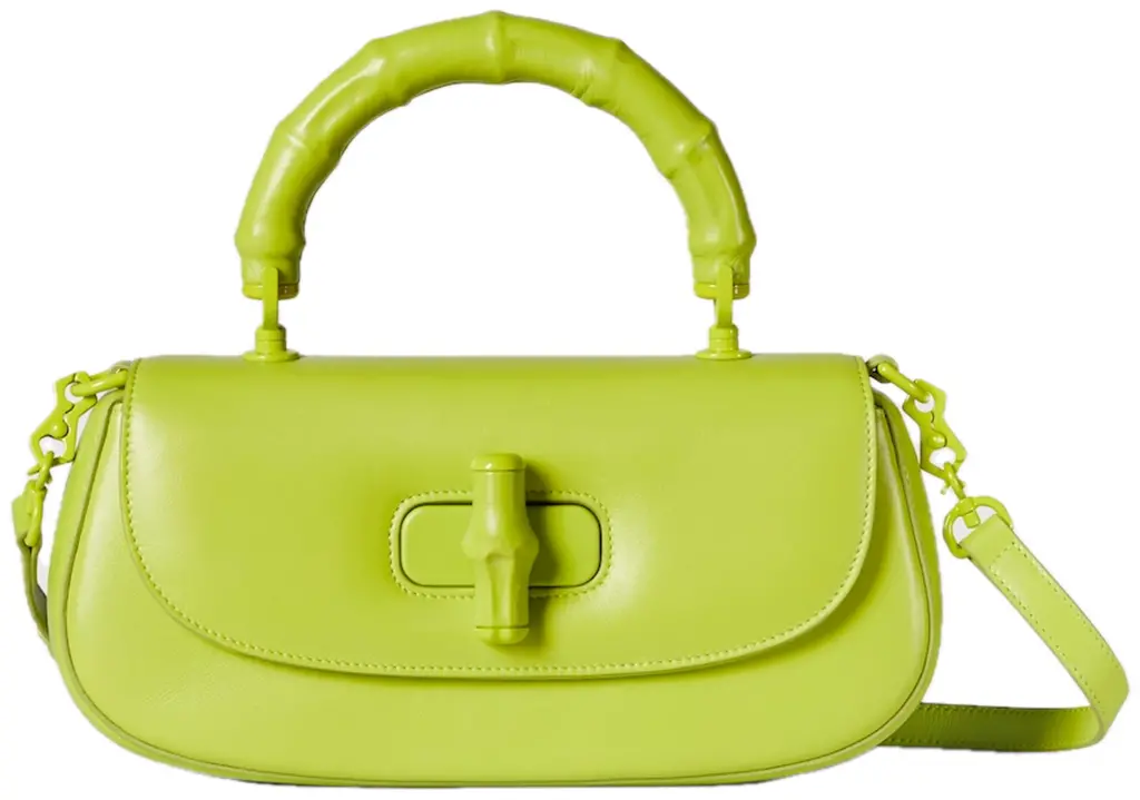 Túi Gucci Bamboo Diva Small Handle Bag 'Green' 832953-AAEVB-3520