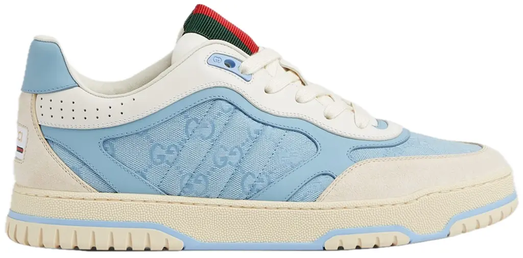 Giày Gucci Re-Web Sneaker 'Light Blue' 824221-AADJA-9571
