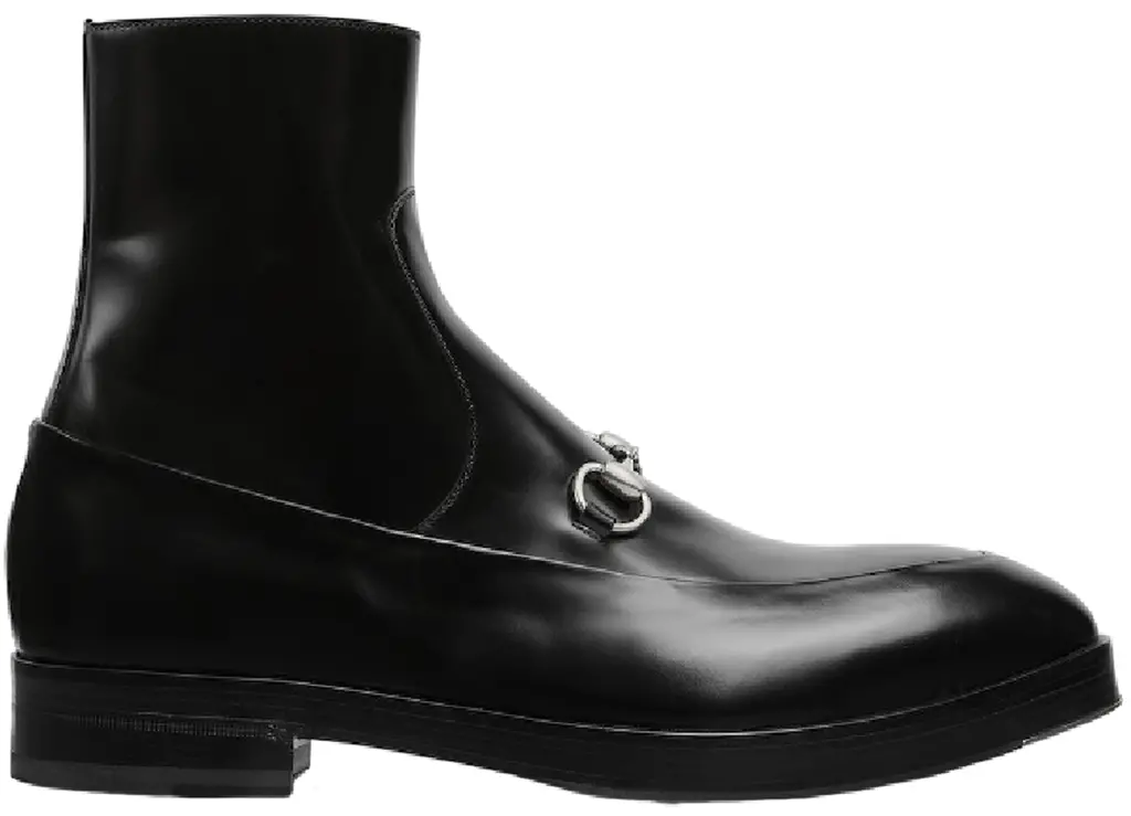 Giày Gucci Ankle Boot 'Black' 823583-AAEAK-1000