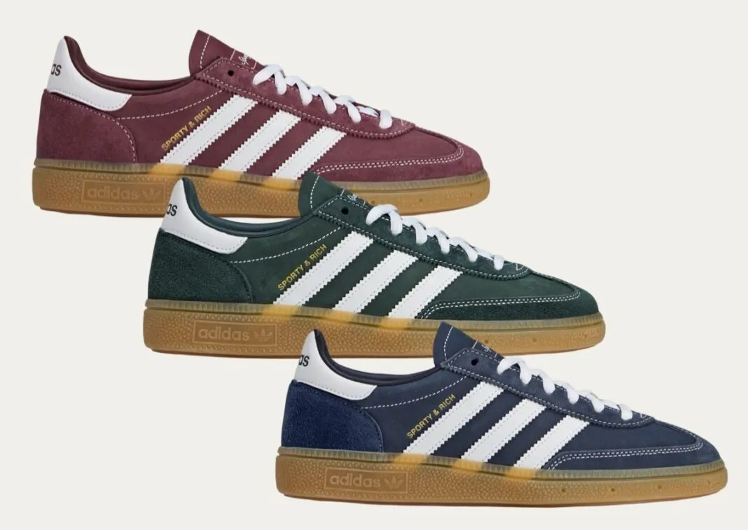Hinh anh 2: Chiem nguong bo suu tap moi giua Sporty & Rich x adidas Handball Spezial