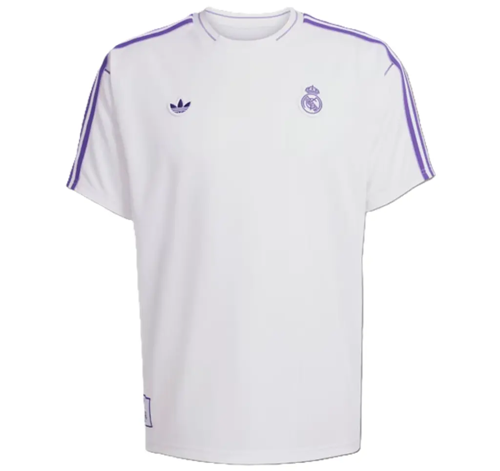 Áo Adidas Real Madrid Terrace Icons 'White' JF2581