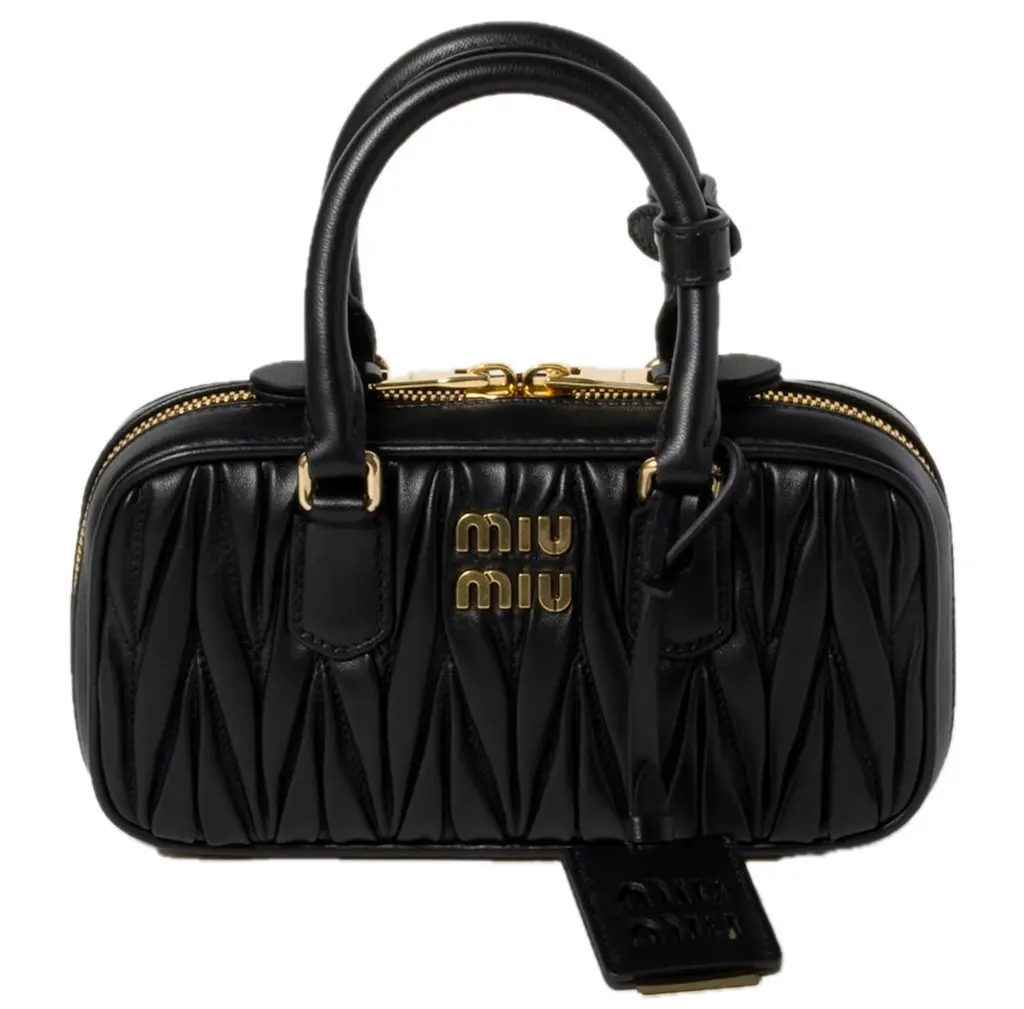 Túi Miu Miu Arcadie Matelassé Mini 'Black' 5BP088-N88-F0002-V-OOO