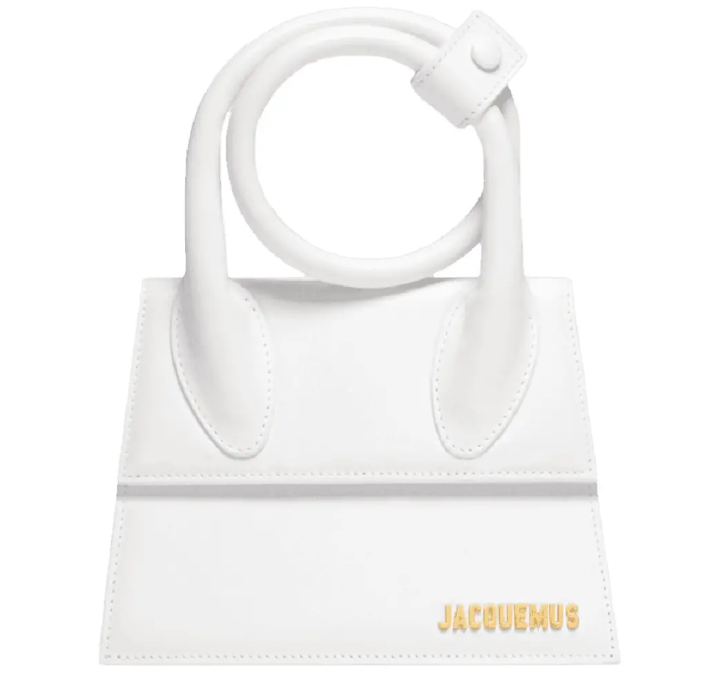 Túi Jacquemus Le Chiquito Noeud 'White' 213BA005-3000-100