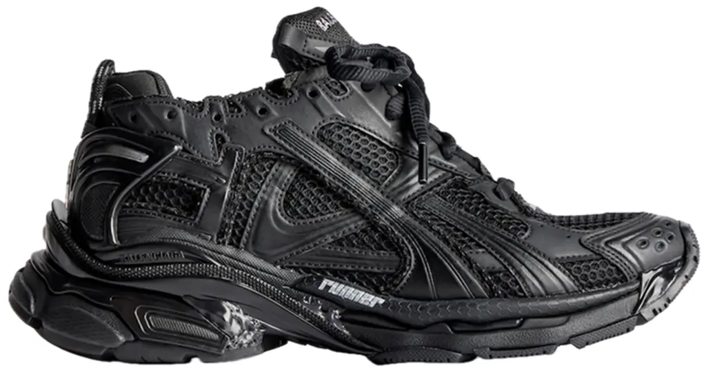 Giày Balenciaga Runner Trainers 'Black' 772774W3RBT1000