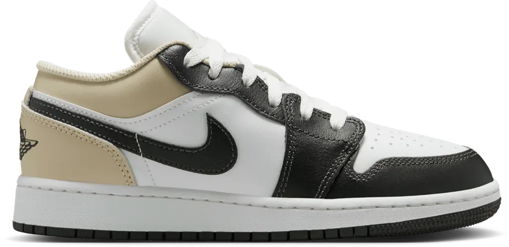 Giày Nike Air Jordan 1 Low GS 'White Rattan Off-Noir' 553560-153