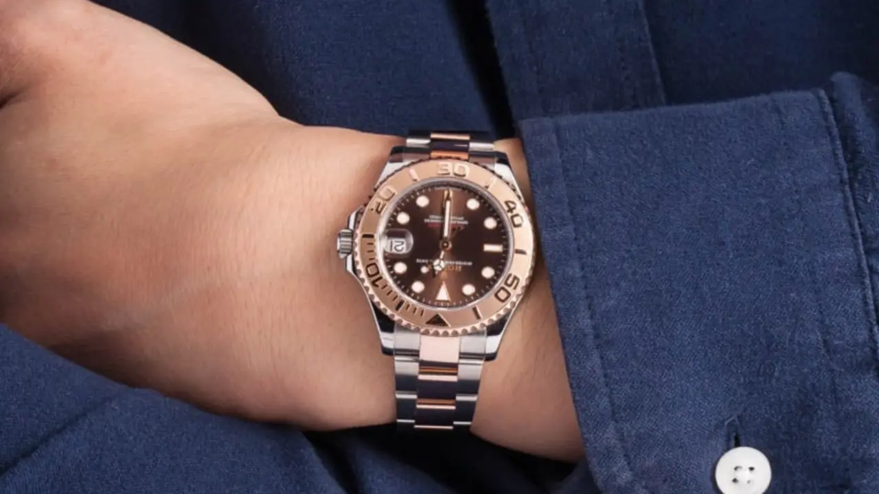 Hinh anh 3: Dong ho Rolex Yacht-Master 37 voi thiet ke sang trong va dang cap