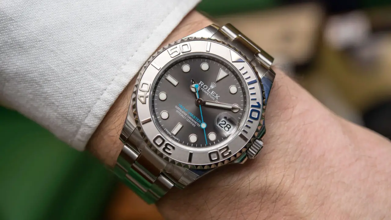 Hinh anh 5: Dong ho Rolex Yacht-Master 37 voi thiet ke sang trong va dang cap