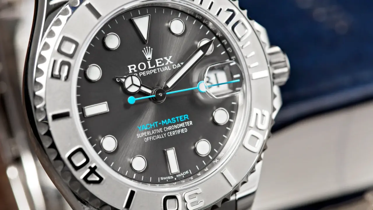 Hinh anh 6: Dong ho Rolex Yacht-Master 37 voi thiet ke sang trong va dang cap