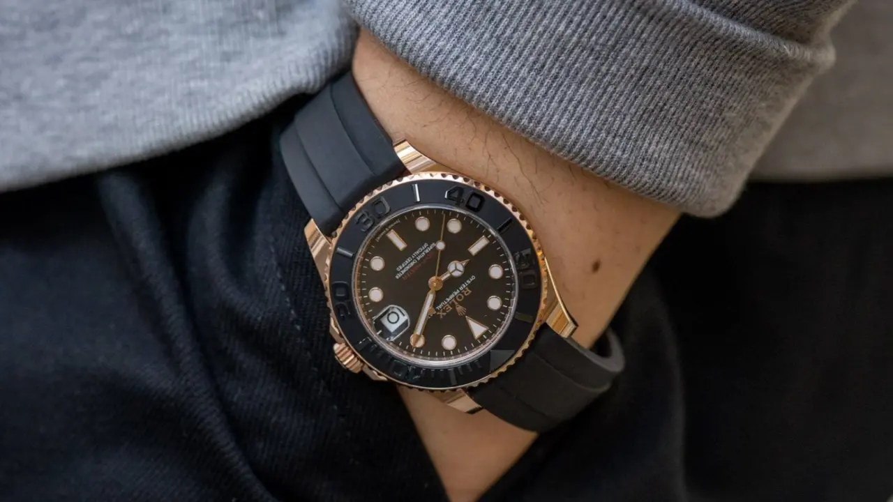 Hinh anh 7: Dong ho Rolex Yacht-Master 37 voi thiet ke sang trong va dang cap