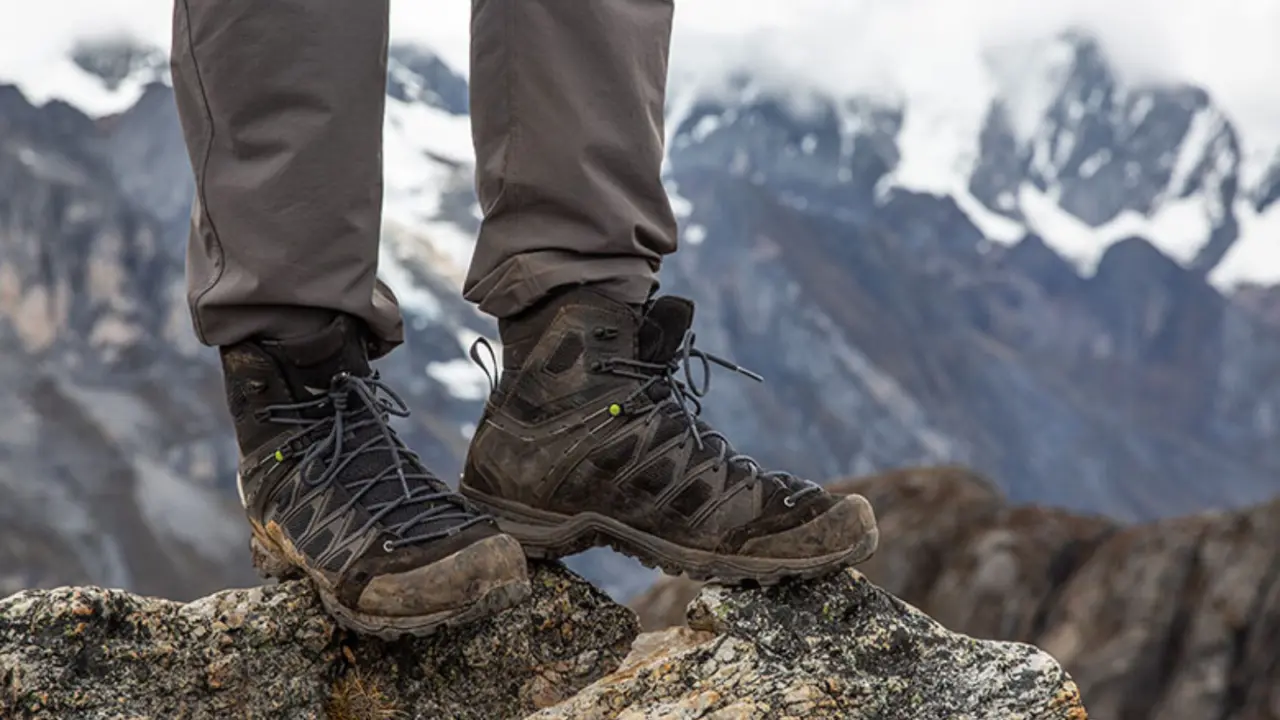 Hinh anh 1: Giay hiking Salewa Mountain Trainer Lite Mid GTX, thiet ke nhe, chong nuoc, de Pomoca bam chac