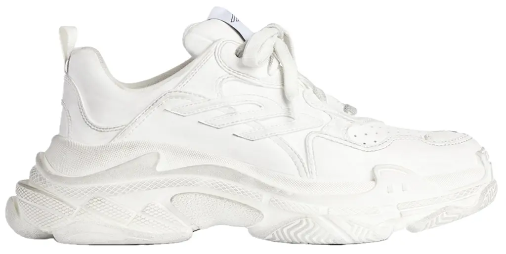 Giày Balenciaga Triple S Sporty Trainers 'White' 803241WTSSL9000