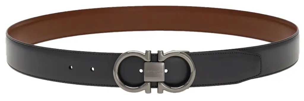 Thắt Lưng Salvatore Ferragamo Gancini Belt 'Brown' 679938-780999