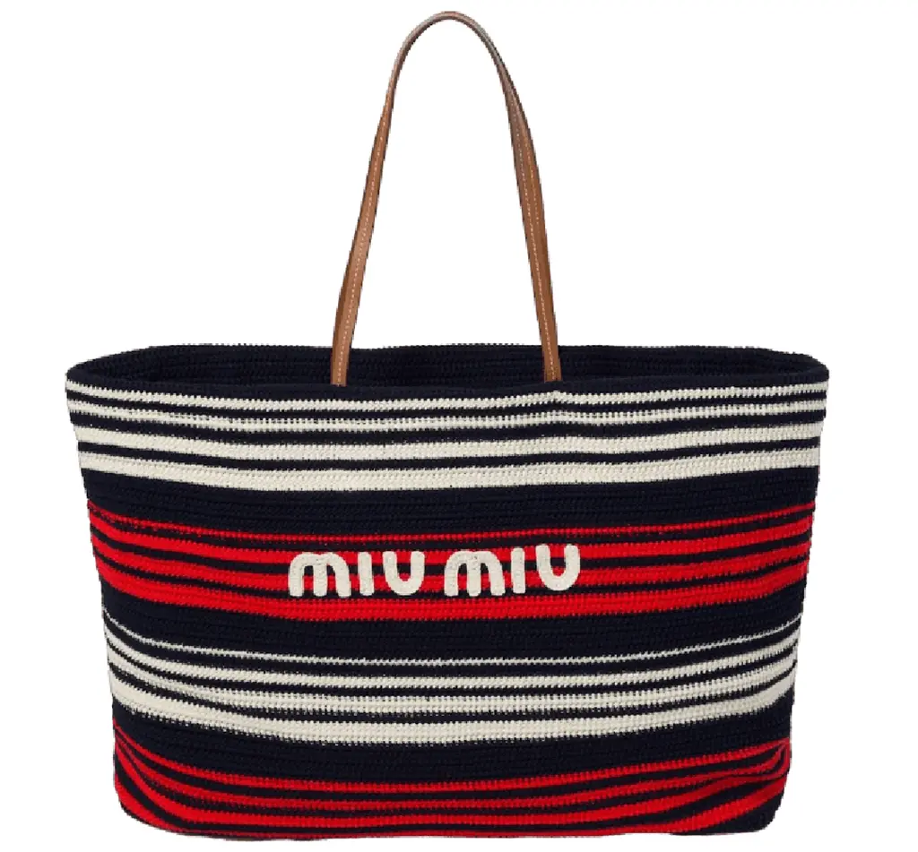 Túi Miu Miu Crochet Tote Bag 'Multicolor' 5BG280-2CQN-F0YKQ-V-OOO