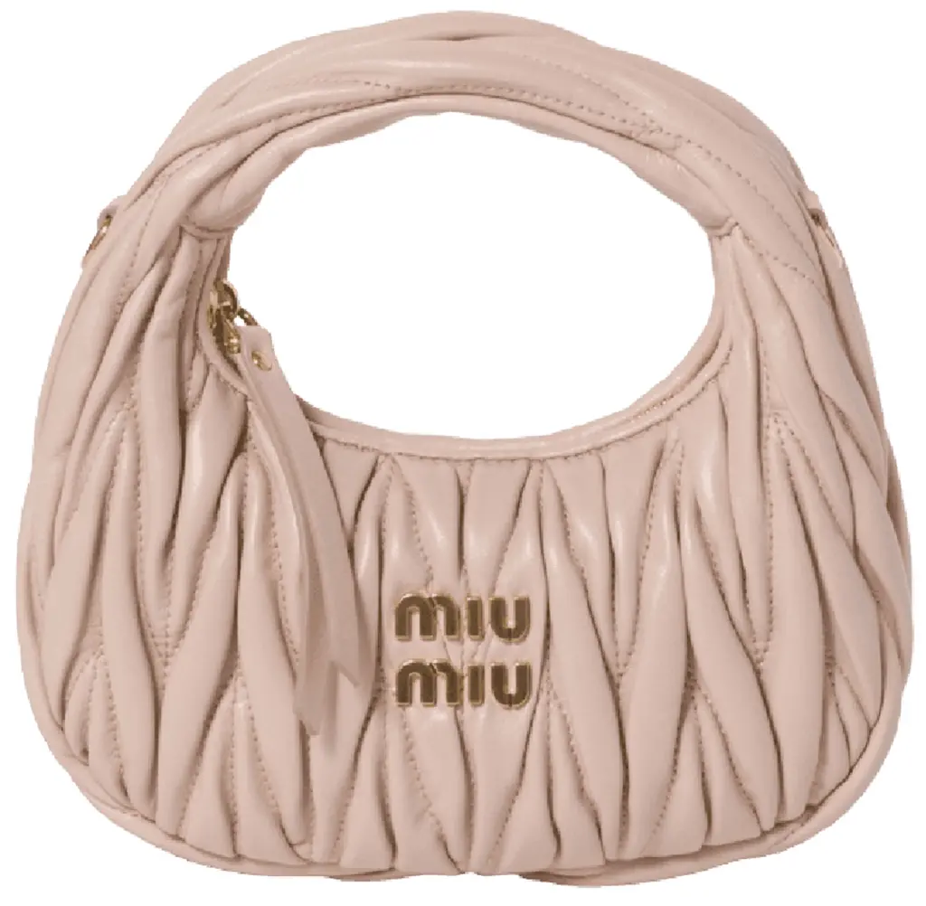 Túi Miu Miu Wander Matelassé 'Powder Pink' 5BP078-N88-F0236-V-OOO