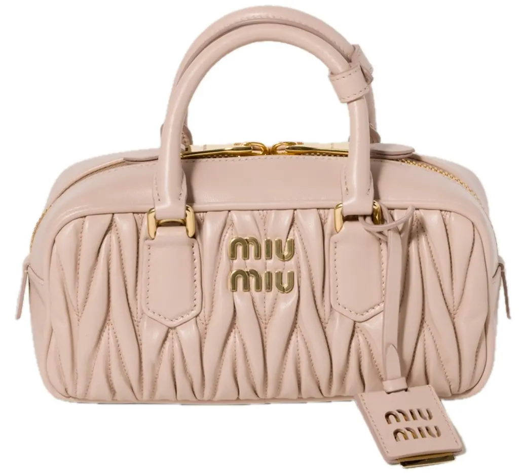 Túi Miu Miu Arcadie Matelassé Bag 'Pink' 5BB142-N88-F0236-V-OON