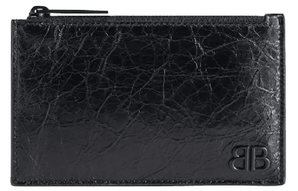 Ví Balenciaga Monaco Long Coin Card Holder 'Black' 7665752AAS81000