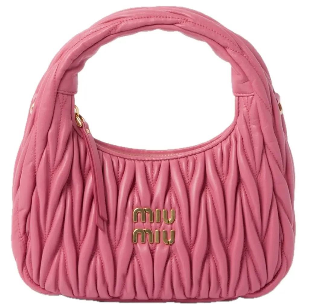 Túi Miu Miu Wander Matelassé Bag 'Pink' 5BC125-N88-F0638-V-OOY