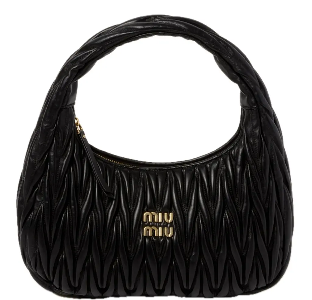 Túi Miu Miu Wander Matelassé 'Black' 5BC108-N88-F0002-V-OOY