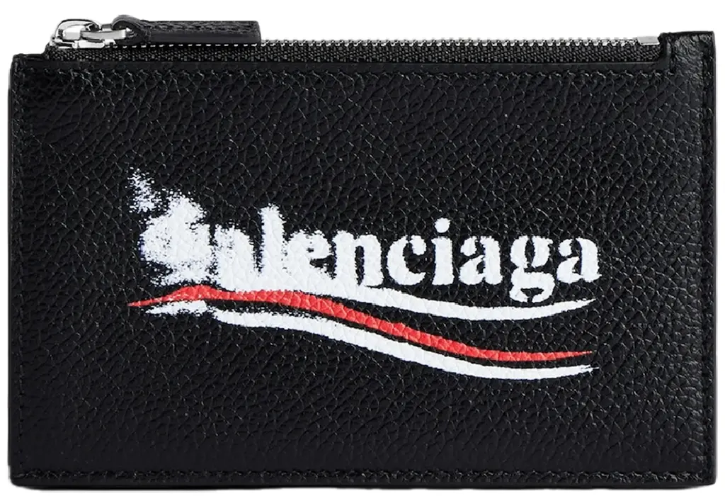 Ví Balenciaga Cash Large Long Coin Card Holder 'Black' 6405352AA3B1000
