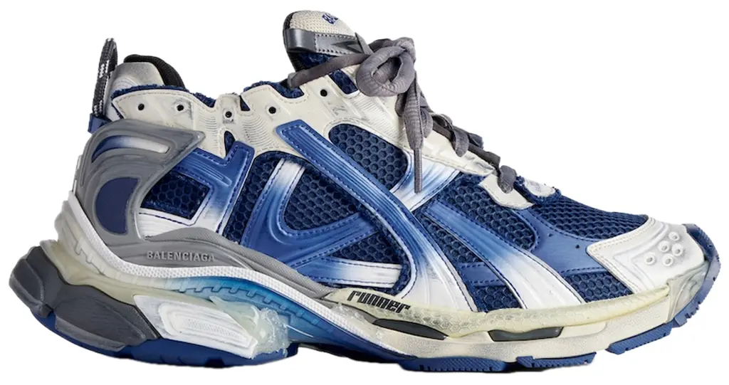 Giày Balenciaga Runner Gradient Trainers 'Blue' 772774WRUNG2410