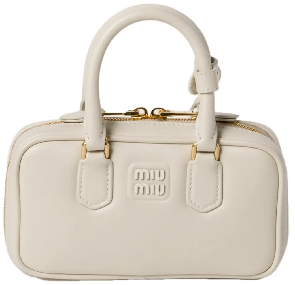 Túi Miu Miu Arcadie Leather Mini 'White' 5BP088-ACR3-F0K74-V-OOO